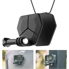 SUREWO magnētiskās darbības kameras stiprinājums priekš Gopro, snap Mount magnētiskā žoga stiprinājums, kas saderīgs ar Gopro Hero 12 11 10 9 8 7 6 5 Black, DJI Osmo Action, Crosstour/Campark/AkASO un citi.