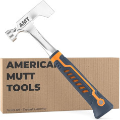 AMERICAN MUTT TOOLS Drywall Hammer Hatchet - 396,9 g āmurs drywall - Drywall āmuri, Drywall cirvis instruments, Drywall cirvis āmurs, Līstes āmurs, Ģipša āmurs, Martillo Para Drywall