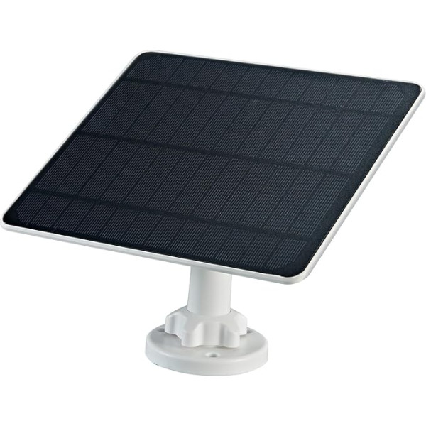 5 V Solarpanel mit USB und Halterung, IP65 wasserdicht, für Außenkamera, Überwachungskameras, Telefonladung