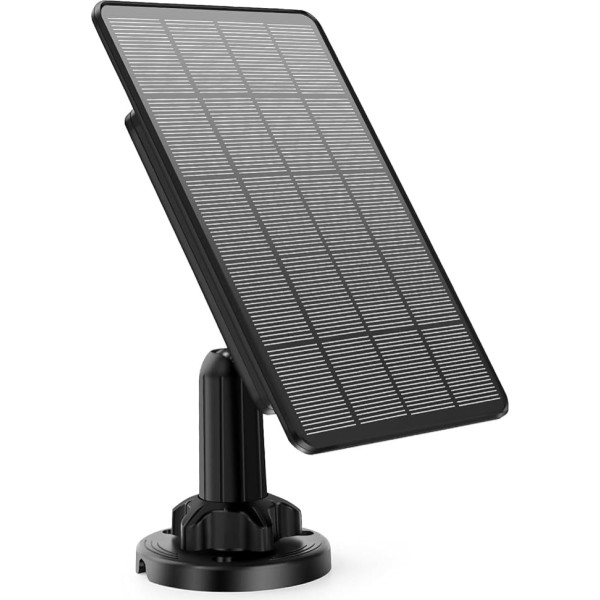 Kamerasolarpanel, Solar-Batterie-Ladegerät, 6 V Kamera, Solarpanel mit 4000 mAh Akku, 3,5 x 1,35 mm Schnittstelle, Kamerasolarpanel mit 3,5 mm Schnittstelle, Solar-Batterie-Ladegerät, wasserdicht und