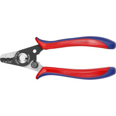 Knipex Abisolierzange für Glasfaserkabel brüniert, mit Kunststoff-Griffhüllen 130 mm 12 82 130 SB