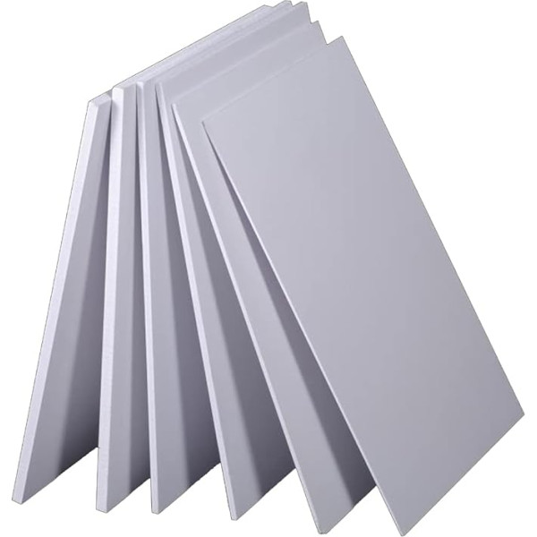 LOKIH PVC-čaumstofa plātnes Hohe Dichte, Hohe Härte, 7mmx200mmx300mm(5gab),9mmx400mmx600mm(5gab)