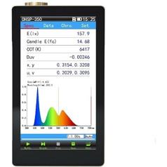 Tönungsmesser für Fenster 350 Handspektrometer Lichtwellenlängenmessgerät mit PC-Softwareanalyse für Autofenstervorhänge