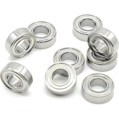 10Pcs MR126ZZ Griff Lager 6x12x4 Mm for Starke Bohrer Pinsel Handstück MR126 ZZ Nagel Kugellager