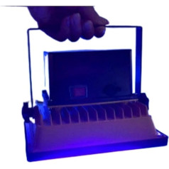 UV-Härtungslicht 60 W wiederaufladbare Batterie UV-Härtungslampe 395 nm 365 nm 405 nm schattenlose Kleber-Fluoreszenz-Erkennungslampe Antik-Identifikation mit sofortiger Aushärtung (Size : 1 UK, Col