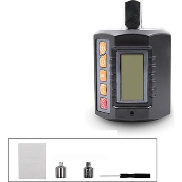 1/2 Zoll Ratschen-Drehmomentschlüssel, digitaler Drehmoment-Adapter, voreingestellt, verstellbar, for Fahrrad/Auto/mechanische Reparatur, mehrere Handwerkzeuge Vielseitige Drehmomenteinheiten (Color