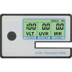 Solarfilm-Transmissionsmesser LS162 Fenstertönungsmesser Gefilmter Glastester VLT-Durchlässigkeitsmesser UV-IR-Unterdrückungsmesser