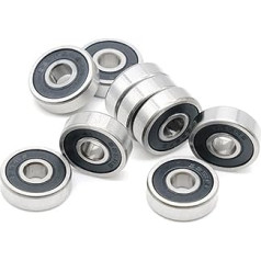 8 Stücke 608RS Lager 8 * 22 * 7 Mm Skateboard Roller 608 2RS Kugellager Miniatur Skate Roller 608-2RS 608 RS Lager