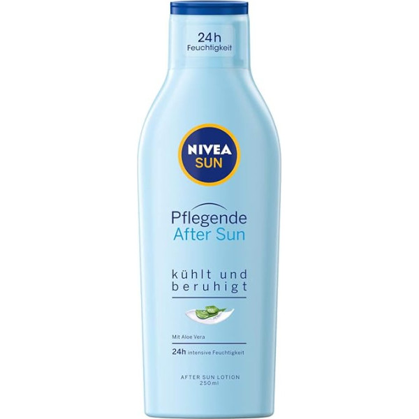 Nivea SUN Barojošs losjons pēc sauļošanās, 1 x 250 ml pudele