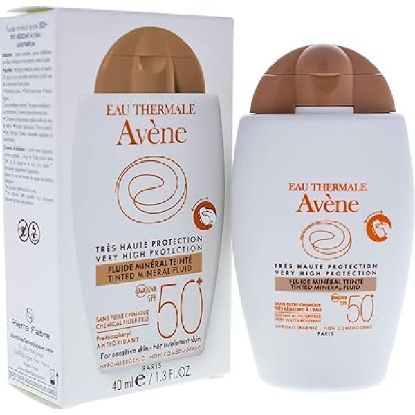 Avène Solaire Haute SPF 50+ saules aizsargājošs šķidrums (40 ml)