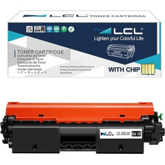 ‎Lcl LCL saderīga tonera kasetne 047 CRG047 CRG-047 2164C001 (1 melna), kas paredzēta Canon imageCLASS LBP113w LBP112 MF112 MF113w i-SENSYS LBP113w LBP112 MF113w LBP112 MF113w