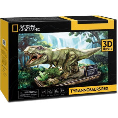 Puzzle 3d national geographic - t-rex