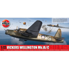 Plastmasas modelis vickers wellington mk.ia/c 1/72