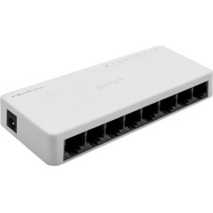 Tīkla komutators 8 x rj45 ports | 100mbps | fast ethernet | lan