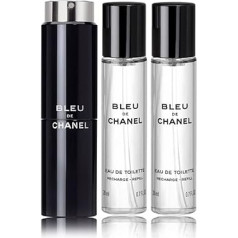 Chanel Bleu de homme/man, Geschenkset (Tualetes ūdens, 3x20 ml), 1 komplekts