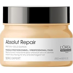 L'oréal Professionnel Repairing Hair Mask for Damaged and Dry Hair, with Quinoa, Expert Series, Absolut Repair Mask