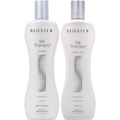 Biosilk Silk Therapy Duo komplekts šampūns un kondicionieris 340ml