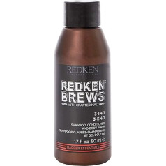 Redken Brews Šampūns, kondicionieris un ķermeņa mazgāšanas līdzeklis 