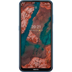 Nokia Zeiss X20 5G viedtālrunis, Dual SIM, RAM 8GB, ROM 128GB, 64MP Quad kamera, 6,67 collu Full HD+ displejs, drošs Android 11 ar 3 gadu ražotāja garantiju un atjauninājumiem, alumīnija rāmis - Nordic Blue
