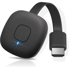 OBEST Bezvadu HDMI dongle straumēšanai, 5G HD HDMI Wi-Fi displeja dongle, 4K bezvadu displeja uztvērējs mobilajiem tālruņiem, planšetdatoriem, Mac, Samsung, LG, HTC, PC, atbalsta Miracast, Airplay, DLNA