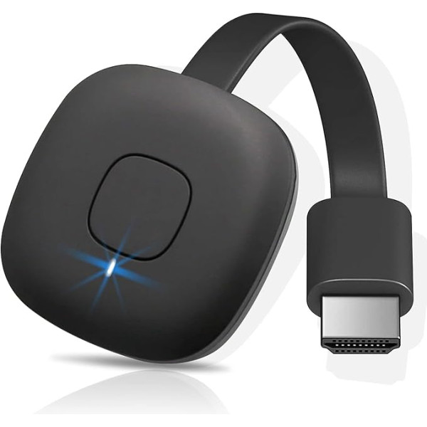 OBEST Bezvadu HDMI dongle straumēšanai, 5G HD HDMI Wi-Fi displeja dongle, 4K bezvadu displeja uztvērējs mobilajiem tālruņiem, planšetdatoriem, Mac, Samsung, LG, HTC, PC, atbalsta Miracast, Airplay, DLNA