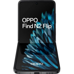 Oppo Find N2 Flip, Dual, 256GB, 8GB RAM, astrāli melns