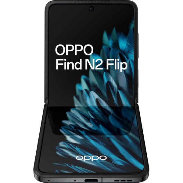 Oppo Find N2 Flip, Dual, 256GB, 8GB RAM, astrāli melns