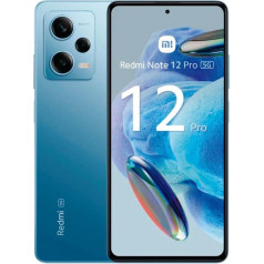 Xiaomi Redmi Note 12 Pro 5G 256GB mobilais tālrunis, gaiši zils, debeszils, Android 12, Dual