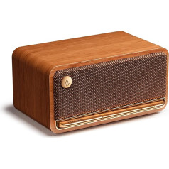 Edifier MP230 - Retro dizaina pārnēsājams Bluetooth skaļrunis, bezvadu atskaņošana, izmantojot Bluetooth, AUX un Micro SD karti | Brown Wood