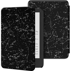 Ayotu Slim Case for the Brand New Kindle (11th Generation 2022) - krāsains PU ādas futrālis ar automātiskās modināšanas/miega režīmu - piemērots tikai 6