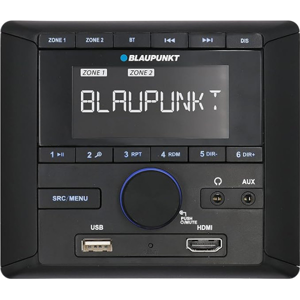 Blaupunkt BPA 3022M Camper Radio DAB+ uztvērējs ar tālvadības pulti melns