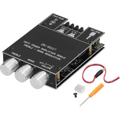 Jaudas pastiprinātāja plates modulis PCB divkanālu AMP plates Stereo AMP padome DIY skaļrunim ZK-502T