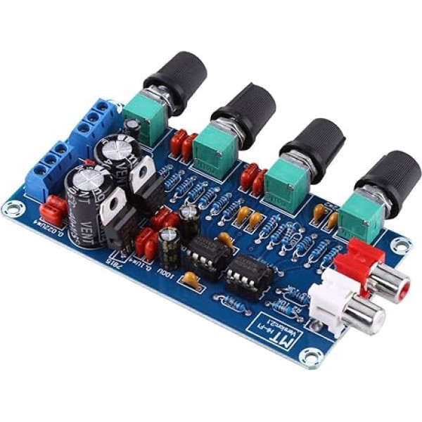 Preamplifier NE5532 Preamplifier Volume Control Board Amplifier Board AC 12-18V Tone Control HiFi Amplifier Assembled Card HIFI for Volume Control