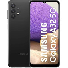 2021 Samsung Galaxy A32 5G 64GB - Melns (Generalüberholt)