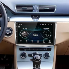 2+64G SIXWIN Android 13 Android auto radio ar navigācijas sistēmu VW Passat B6 B7 Magotan CC, 10,1 collu skārienjūtīgais ekrāns ar WiFi savienojumu/Bluetooth/FM uztvērējs/USB/EQ/Mirror Link priekš Android iOS