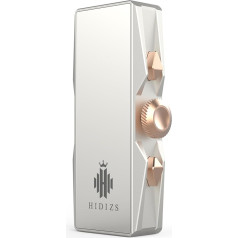 HIDIZS S8 Pro Robin austiņu pastiprinātājs Pārnēsājams HiFi sabalansēts Dongle DAC iPod Android datoram ar Windows/Mac OS/iOS/iPad OS/Harmony OS sistēmu, sudraba krāsā