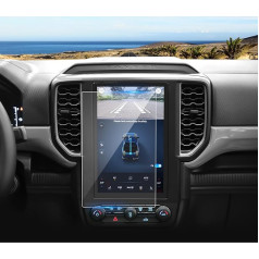 Coleya Navigation Displayschutzfolie Kompatibel mit Ford Ranger 2023 2024, Ford Ranger Gehärtetes Glas Schutzfolie, 9H Anti-Kratzer GPS Displayschutzfolie (10,1 Zoll)