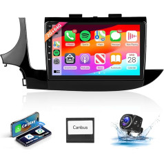 8 kodoli 2+64G: Rācija: Hodozzy Carplay autoradio Opel Mokka X/Buick Encore 2016-2019, Android auto radio ar 9 collu skārienjūtīgo ekrānu ar Android Auto/Mirror Link/WiFi/GPS/RDS/FM/BT/USB ar pogām.