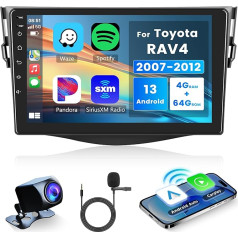 4G + 64G bezvadu Android auto radio 2 DIN Toyota RAV4