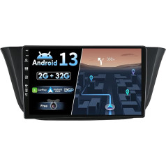 BXLIYER Android 13 IPS auto radio piemērots Iveco Daily VI (2014-2021) - iebūvēts bezvadu CarPlay + Android Car - atpakaļgaitas kamera - 2G + 32G - 9 collu 2 DIN - DAB stūres vadības stūres rats 4G WiFi