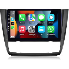 [Upgrade 8 Octa Core 4GB + 64GB] Android 13 auto radio BMW 1 Series E81 E82 E87 E88 2008-2012 ar Carplay Android Car, 9 collu skārienjūtīgais ekrāns Iebūvēts DSP BT5.0 GPS WiFi/4G FM/AM/RDS+