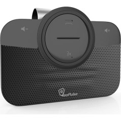 VeoPulse B-PRO 2 Bluetooth brīvroku komplekts ar apgaismojumu un automātisku savienojumu drošiem un likumīgiem tālruņa zvaniem braukšanas laikā.