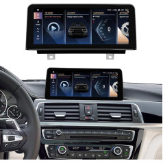 Android 13 Auto radio ar 10,25 collu skārienjūtīgo ekrānu BMW 3. sērijas F30/F31/F34/F35 4. sērijas F32/F33/F36 (2013-2016) ar NBT, multimediju auto radio atbalsta Apple Carplay, Android Car, Mirror Link, 8G + 256G