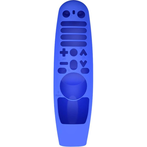 Mrisata Silikona tālvadības pults aizsargvāciņš, kas saderīgs ar LG AN MR600, AN MR650, AN MR18BA, AN MR19BA (zils)