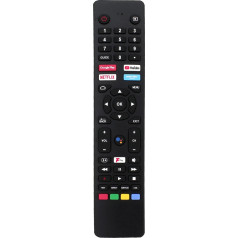 Universal Voice Remote Control Compatible with JVC Logik RM-C3250 RMC3250 Smart LED TVs 2022 Models