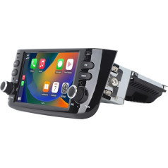 Fiat Punto Evo radio, bezvadu auto uztvērējs 6 2 collu auto radio HD Touchsn Wireless Carplay 2 + 32G GPS navigācijas atskaņotāja nomaiņa Fiat Linea Punto Evo