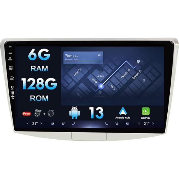 MISONDA 10 collu IPS Android Double DIN autoradio VW Passat B7 B6/Magotan | 6G+128G | Carplay | DSP | Aizmugures kamera | Atbalsta DAB/BT/USB/MirrorLink/SWC/AUX/RDS