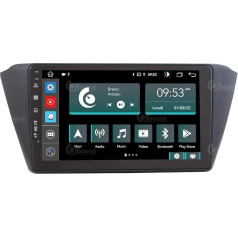 Personalizēts auto radio priekš Skoda Fabia Android GPS Bluetooth Bluetooth WiFi USB DAB+ Touchscreen 9 collu 8Core Carplay Android Car