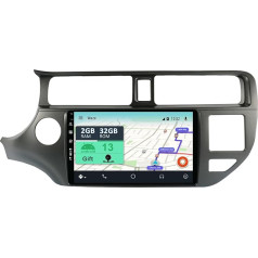 YUNTX [2GB + 32GB] Android 13 auto radio ar navigācijas sistēmu Kia Rio 4 K3 (2011-2015) 9 collu skārienjūtīgais ekrāns, bezmaksas kamera DAB/GPS/Stūres vadības stūres vadība/MirrorLink/Bluetooth 5.0/WiFi/USB/4G/CarPlay