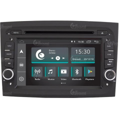 Personalizēts auto radio Fiat Doblò Android GPS Bluetooth Bluetooth WiFi USB DAB+ Touchscreen 7 collu 4Core Carplay Android automašīnai